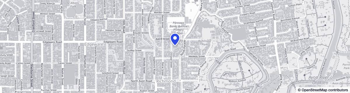 Street map around Admatha Dementia Care
