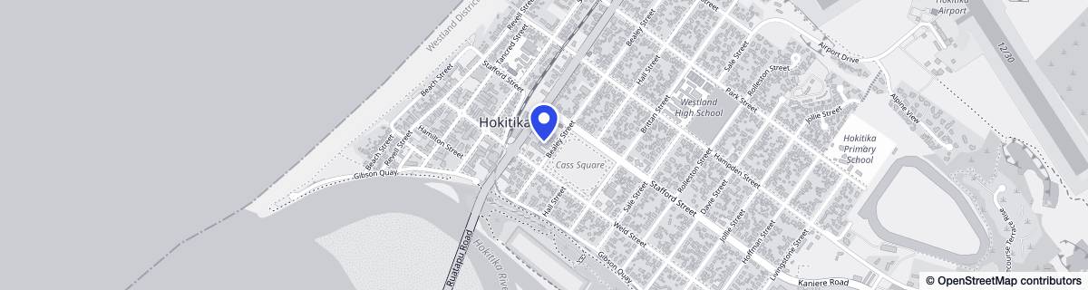 Street map around Allen Bryant