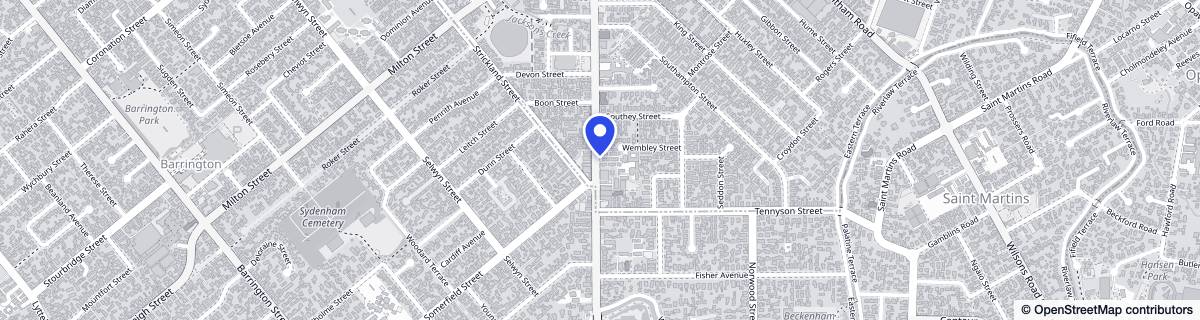 Street map around Archer Beckenham Care Home