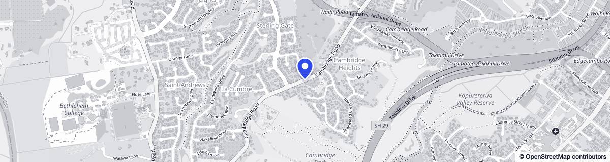 Street map around Arvida Bethlehem Views