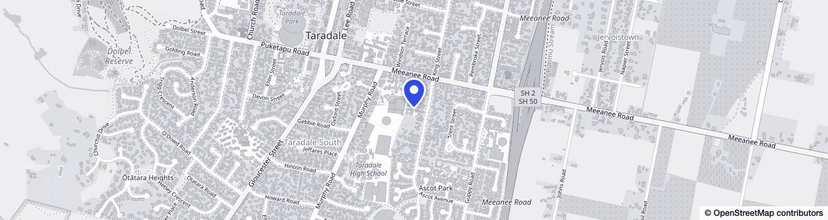 Street map around Ascot Park Care