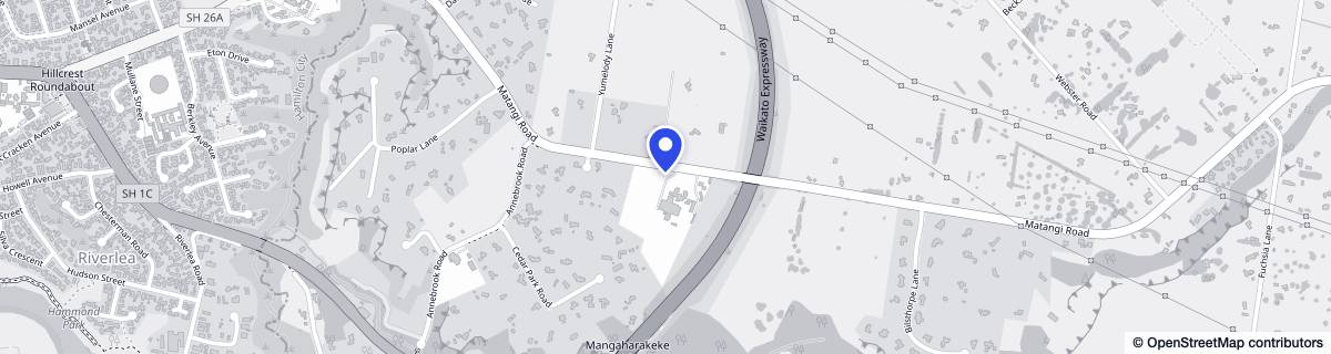 Street map around Atawhai Assisi Home and Hospital