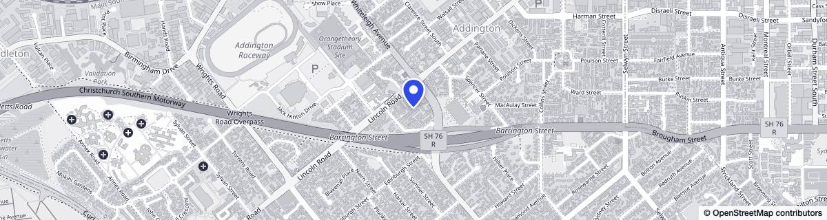 Street map around Avonlea Rest Home - Dementia Care NZ