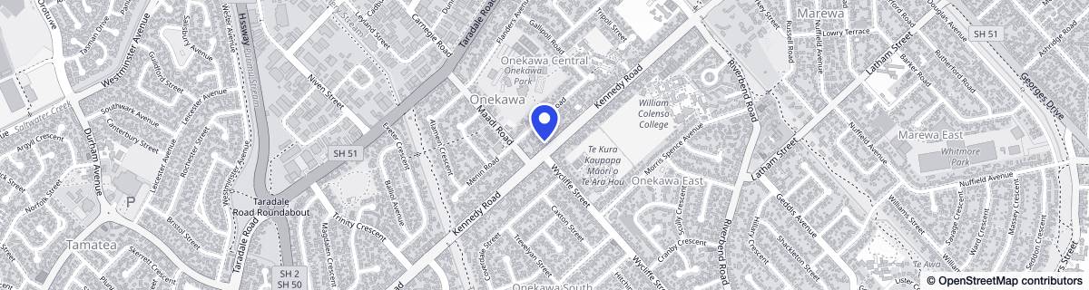 Street map around Bardowie Retirement Complex