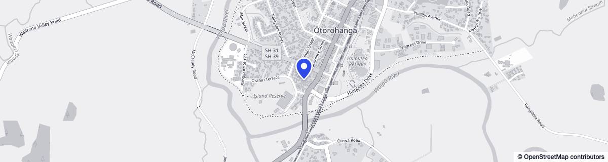 Street map around Beattie Home & Hospital