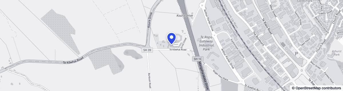 Street map around Brylyn Residential Care