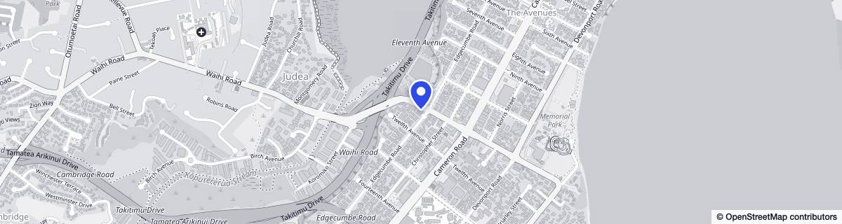 Street map around Bupa Accadia Manor Care Home