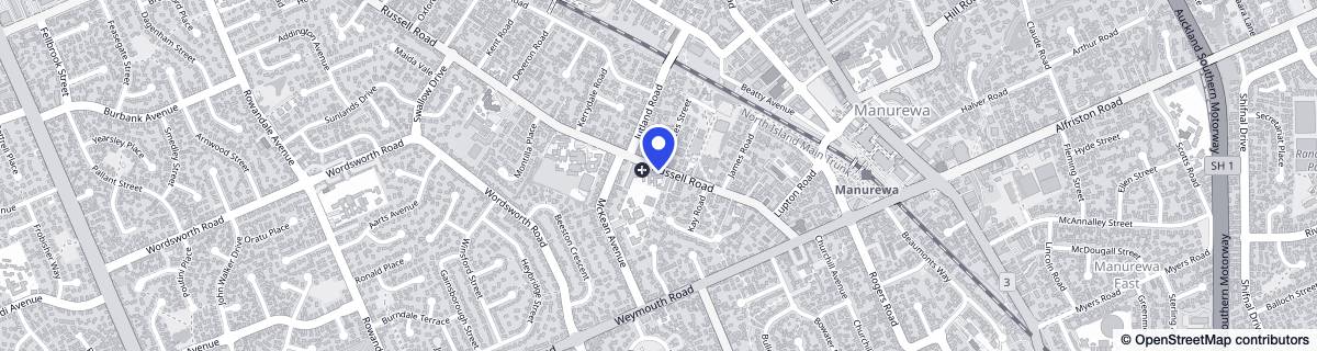 Street map around Bupa Erin Park Care Home