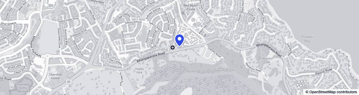 Street map around Bupa Northhaven Care Home