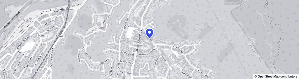 Street map around Bupa Stokeswood Care Home