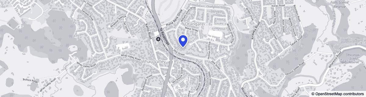 Street map around Cairnfield House