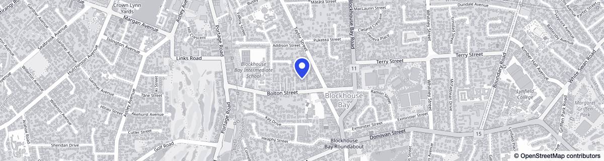 Street map around Capella House