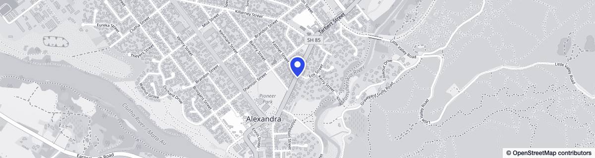 Street map around Castlewood Home