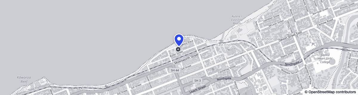Street map around Chalmers Home