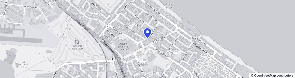 Street map around CHT Bernadette Care Home