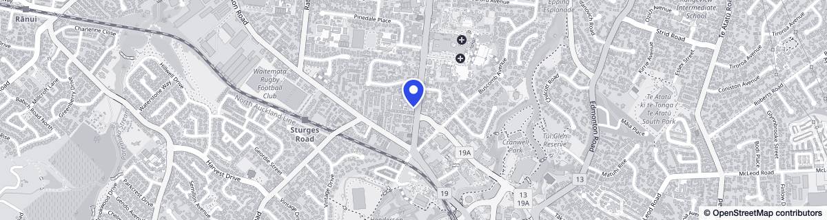 Street map around CHT Carnarvon Care Home