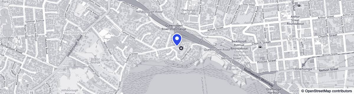 Street map around CHT Hillsborough Care Home