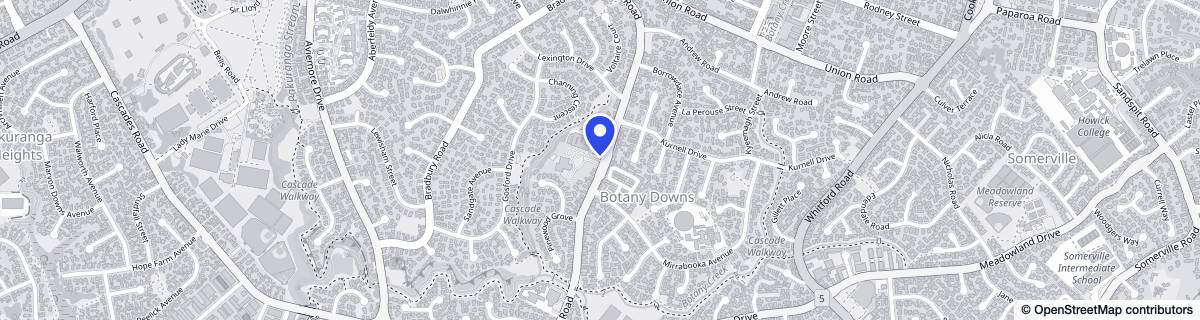 Street map around CHT Lansdowne Care Home