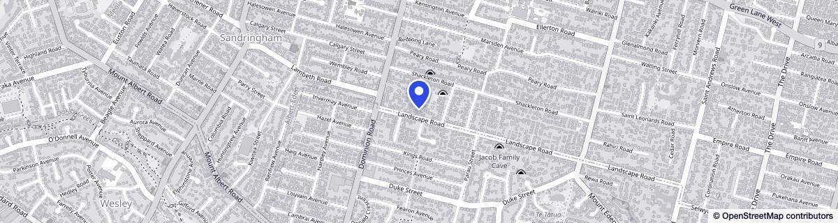 Street map around Eden Rest Home
