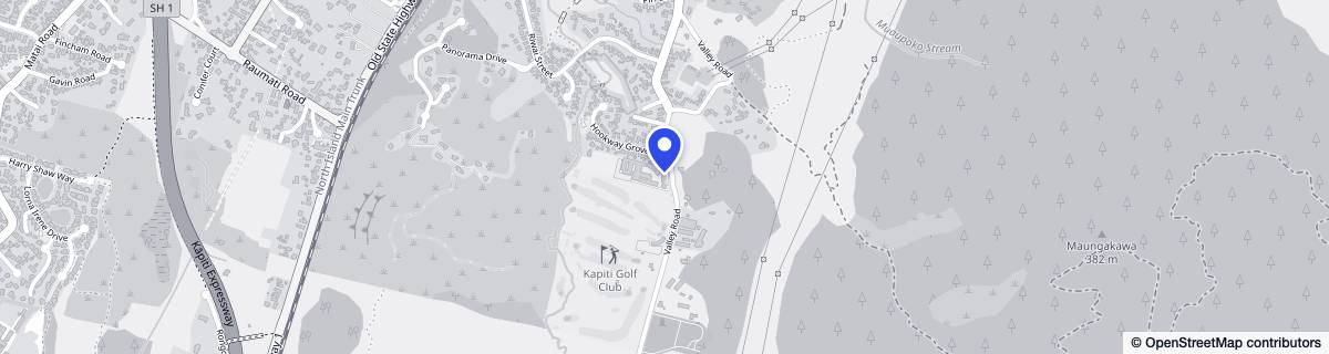 Street map around Eldon Rest Home
