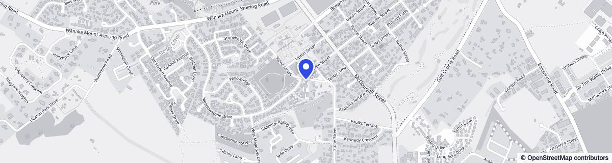 Street map around Elmslie House