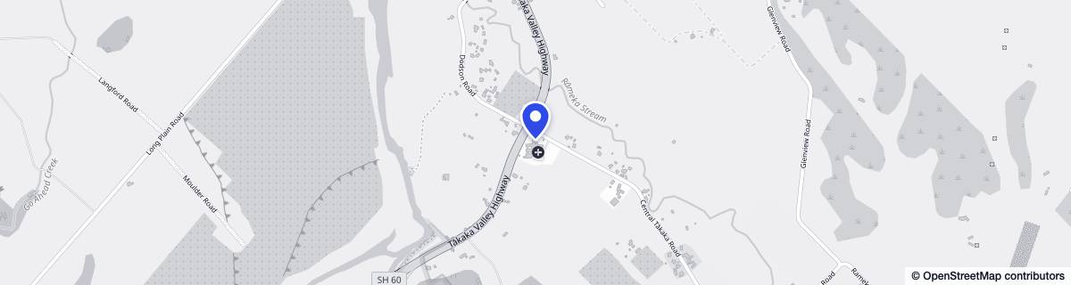 Street map around Golden Bay Community Health