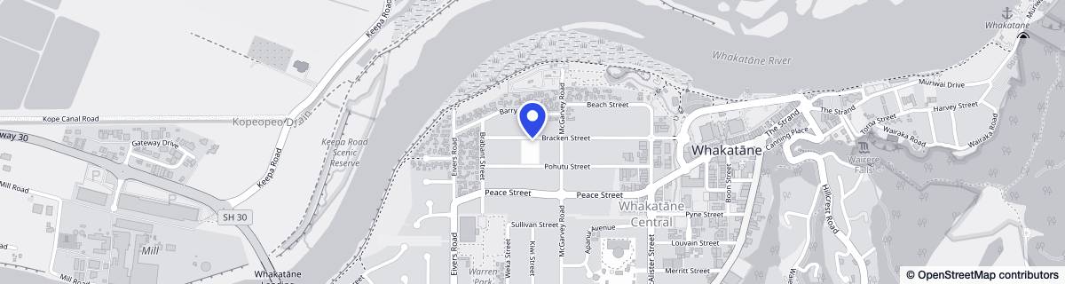 Street map around Golden Pond Private Hospital