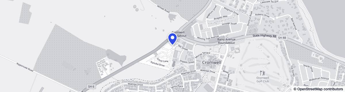 Street map around Golden View Care