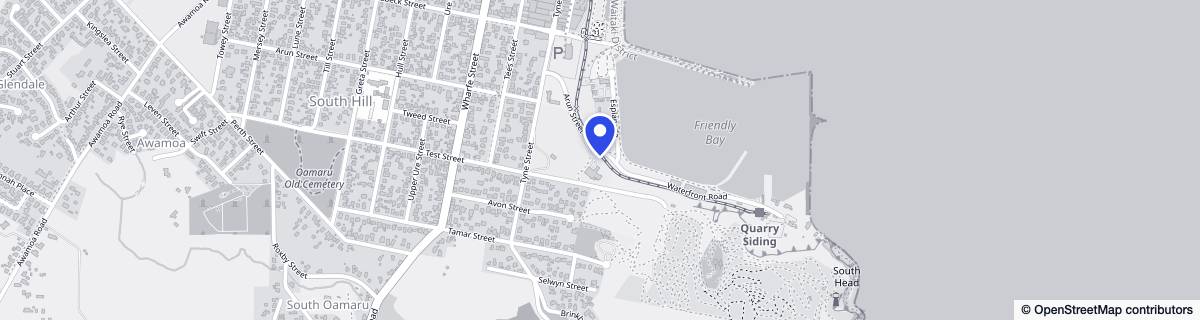 Street map around Harbour View Rest Home