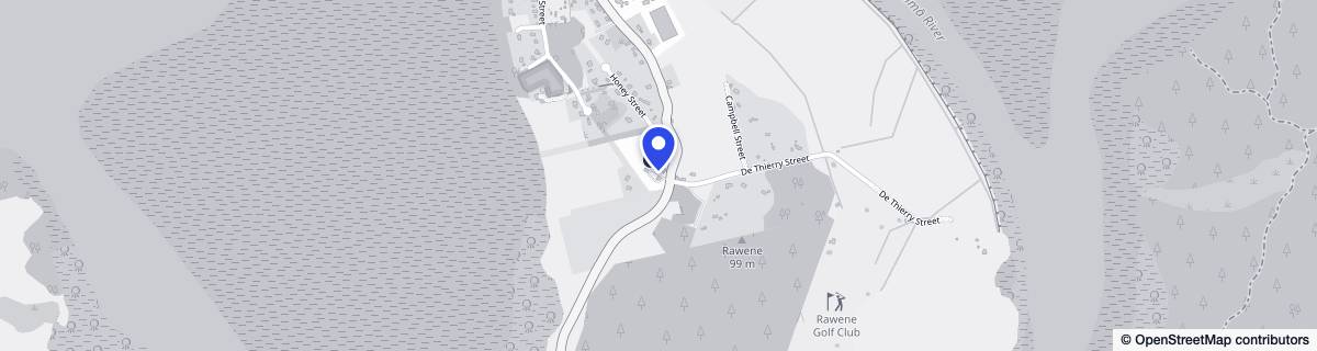Street map around Hauora Hokianga - Hokianga Health