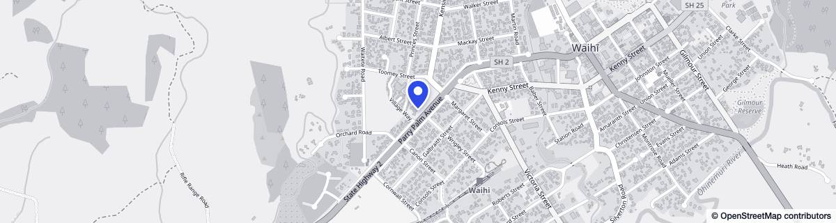 Street map around Hetherington House