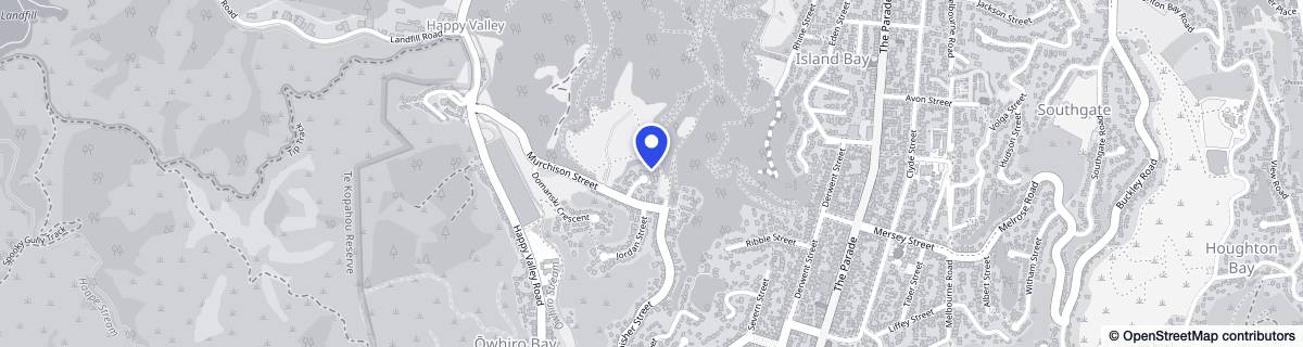 Street map around Irwell Rest Home