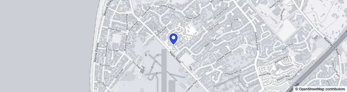 Street map around Kapiti Retirement Trust - Matai Wing - SHORT TERM CARE ONLY
