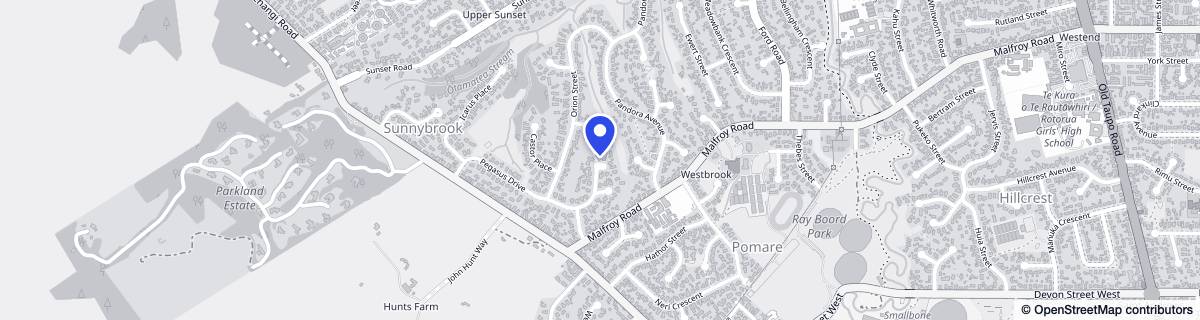 Street map around Lara Lodge Care Home