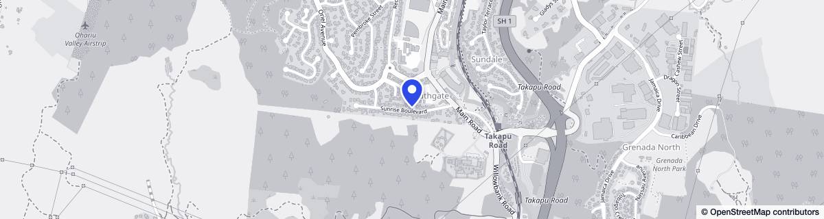 Street map around Longview Home