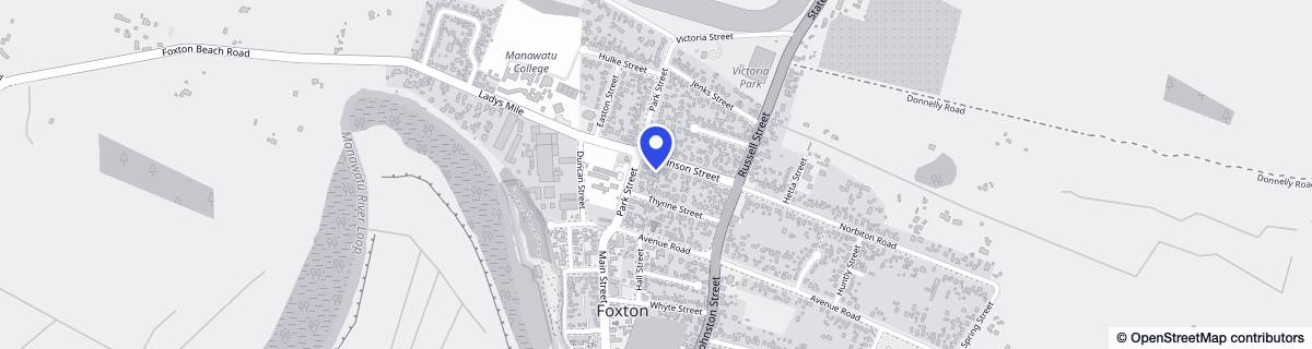 Street map around Lonsdale Total Care Centre