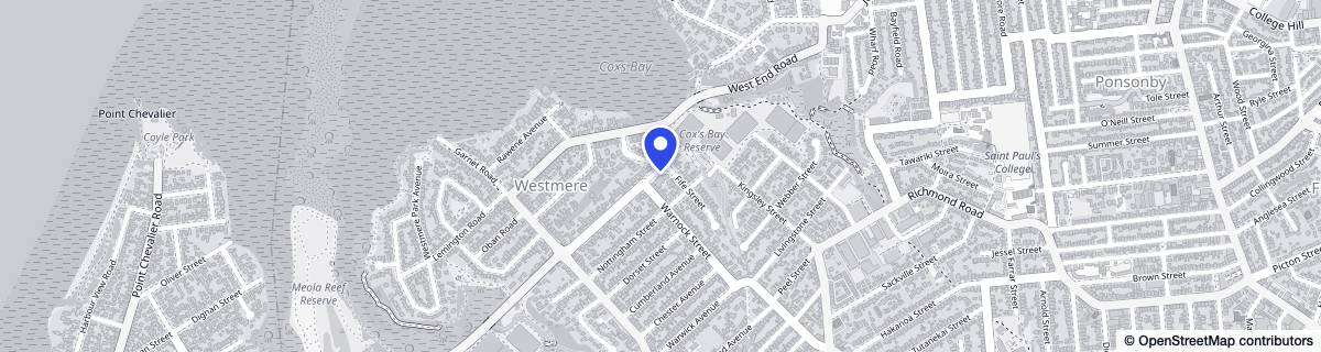 Street map around Lynton Lodge Hospital