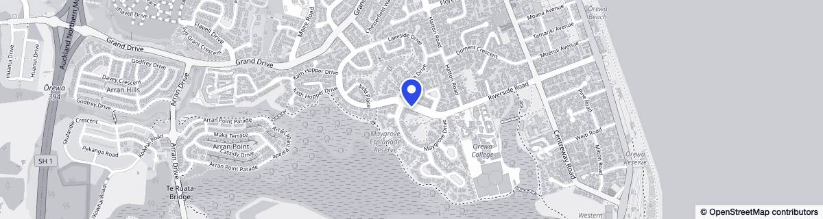 Street map around Maygrove Lifecare