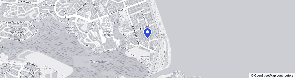 Street map around Milton Court Rest Home and Dementia Care