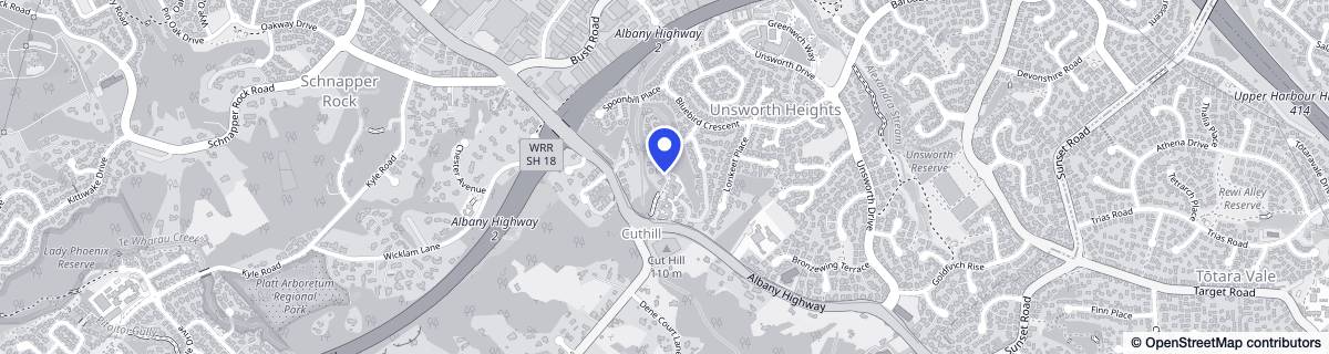 Street map around Patrick Ferry House