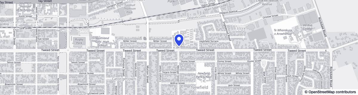 Street map around Peacehaven Care Home