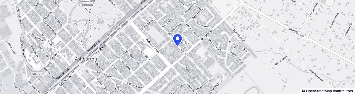 Street map around Princes Court Lifecare