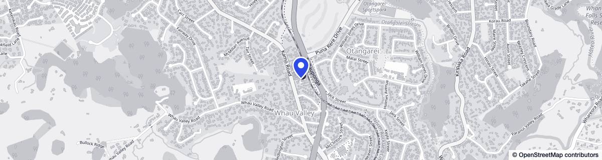 Street map around Puriri Court Lifecare
