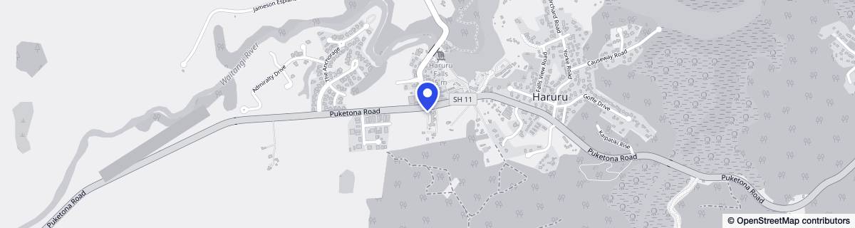 Street map around Radius Baycare Home & Hospital