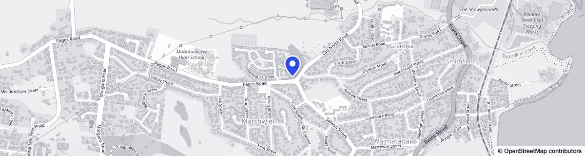 Street map around Radius Elloughton Gardens