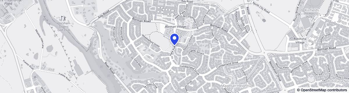 Street map around Radius Glaisdale