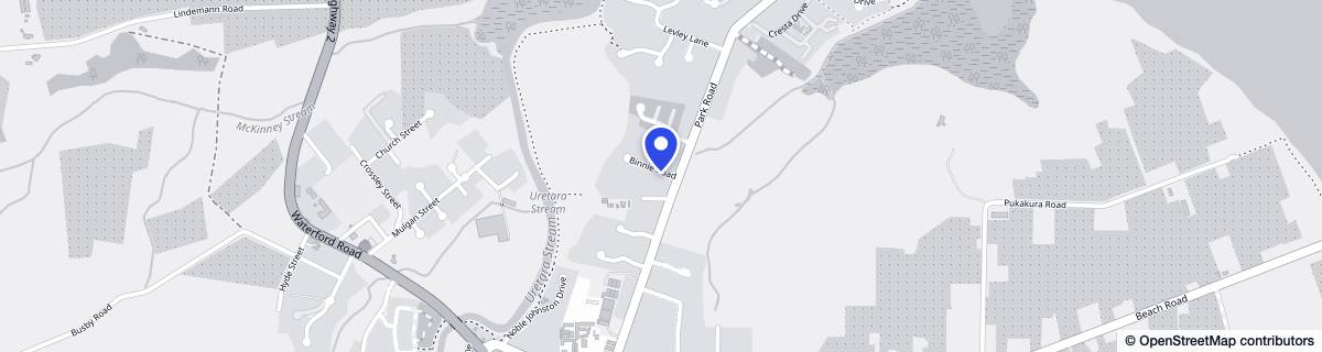 Street map around Radius Lexham Park
