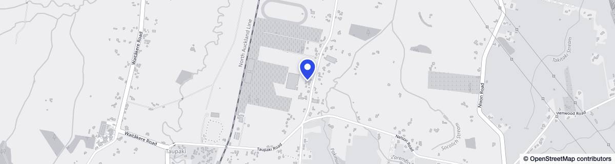 Street map around Radius Taupaki Gables