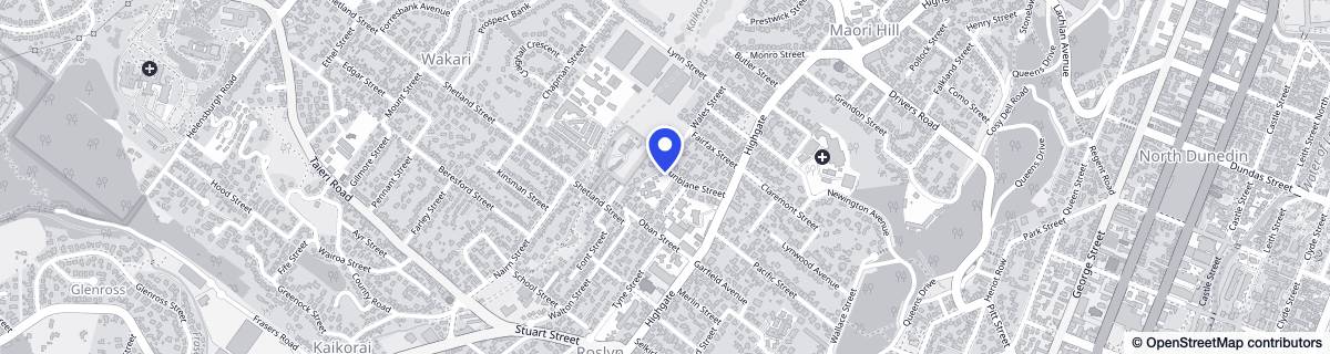 Street map around Redroofs Lifecare