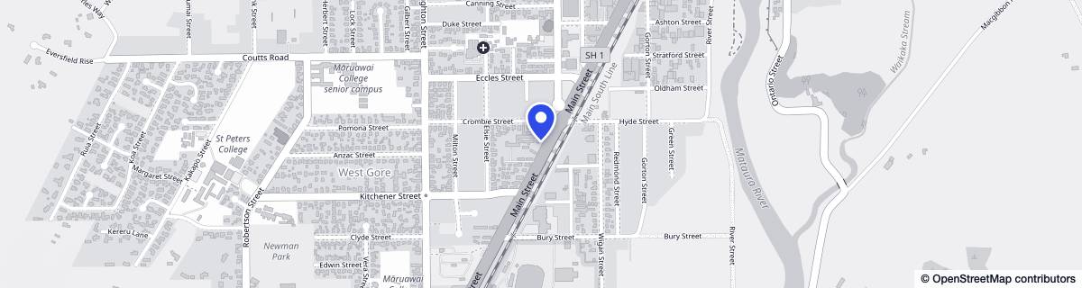 Street map around Resthaven Care Home